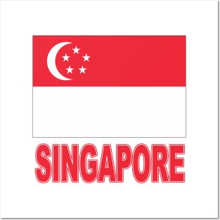 The Pride of Singapore - National Flag Design Posters and Art